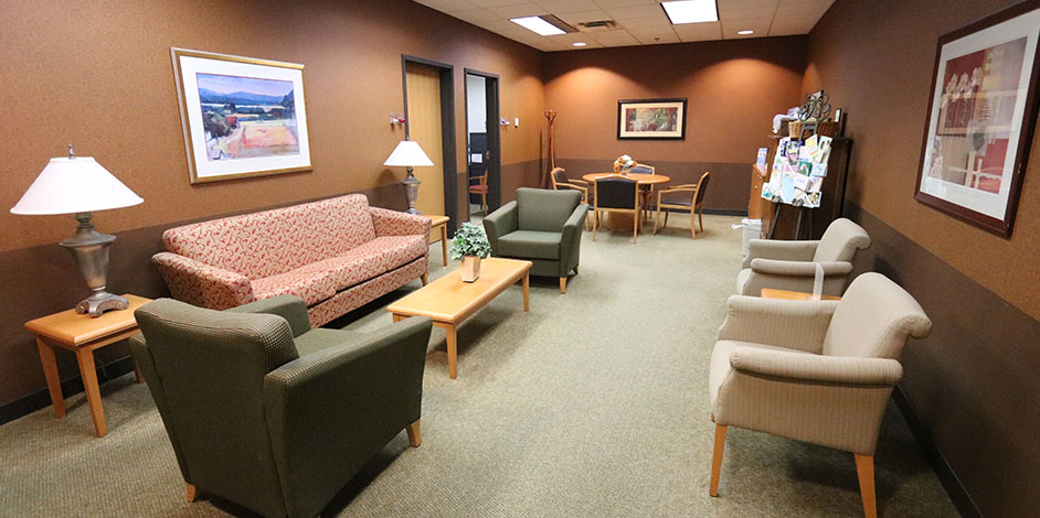 Photo of a waiting room