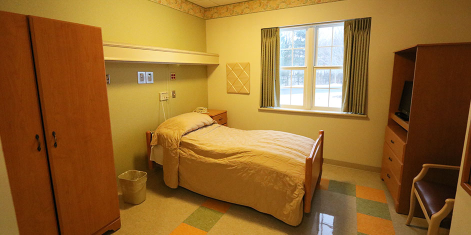 Photo of a residents room